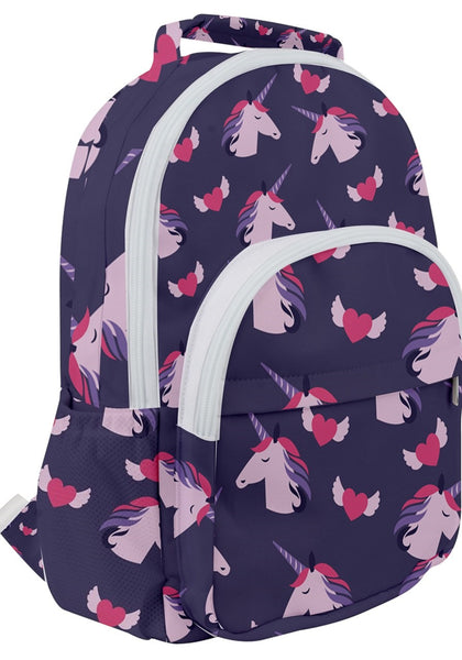 dropship pattern 5b Rounded Multi Pocket Backpack